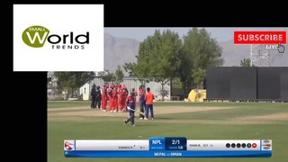 Nepal vs Oman - Nepal all out 64_10 over 11 - Oman T20I Series 2019