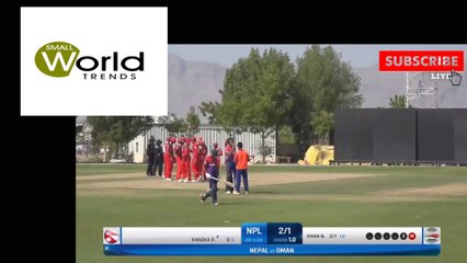 Nepal vs Oman - Nepal all out 64_10 over 11 - Oman T20I Series 2019