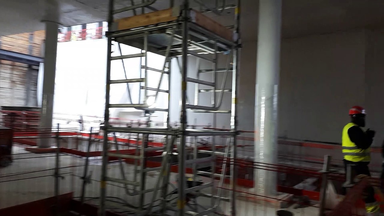 Chantier du grand Paris Express - Pont de Sèvres