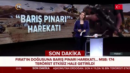 Fırat'ın doğusuna Barış Pınarı Harekatı