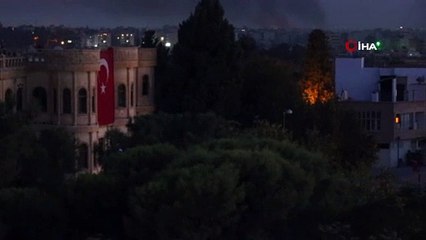 Nusaybin Kaymakamlığından uyarı: 'Vatandaşların can güvenliği açısından evlerin zemin katlarına geçmeleri önemle rica olunur'