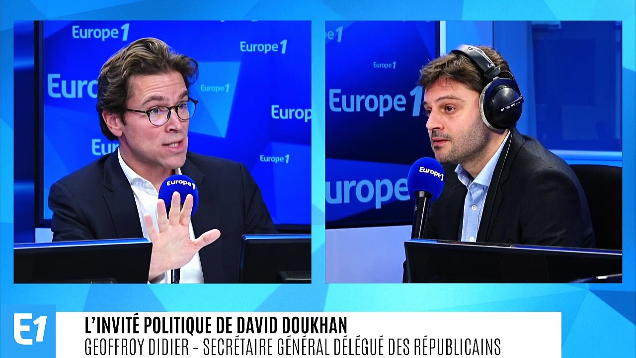 Geoffroy Didier, eurodéputé LR : "Le choix de Sylvie Goulard était un mauvais choix"