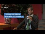 Esteban Moctezuma asegura que la SEP controlará las plazas; reportaje de El Heraldo TV