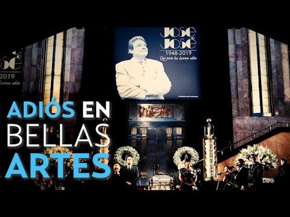 José José, adiós en Bellas Artes