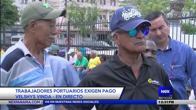 Trabajadores portuarios exigen pago - Nex Noticias