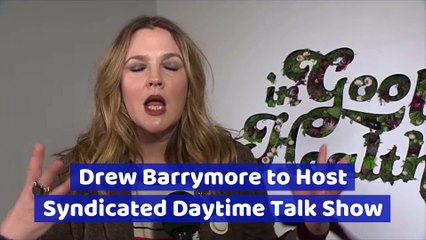 Drew Barrymore to Host Syndicated Daytime Talk Show