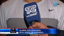 Explosión de mochila puso nerviosa al sector norte de Guayaquil