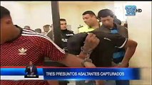 Dos presuntos asaltantes fueron capturados en Guayaquil