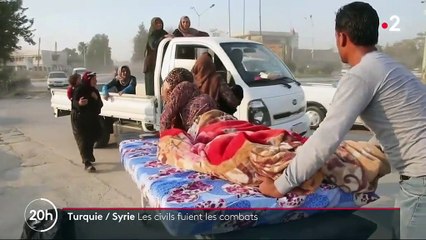 Syrie : les civils fuient les combats