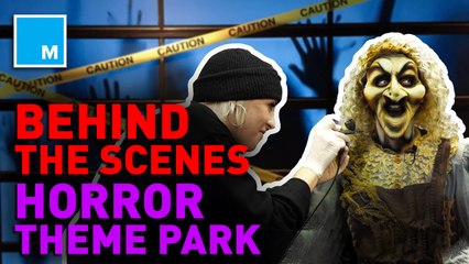 What it takes to be a Halloween theme park monster