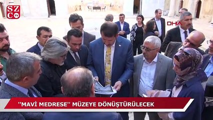 'Mavi Medrese' müzeye dönüştürülecek