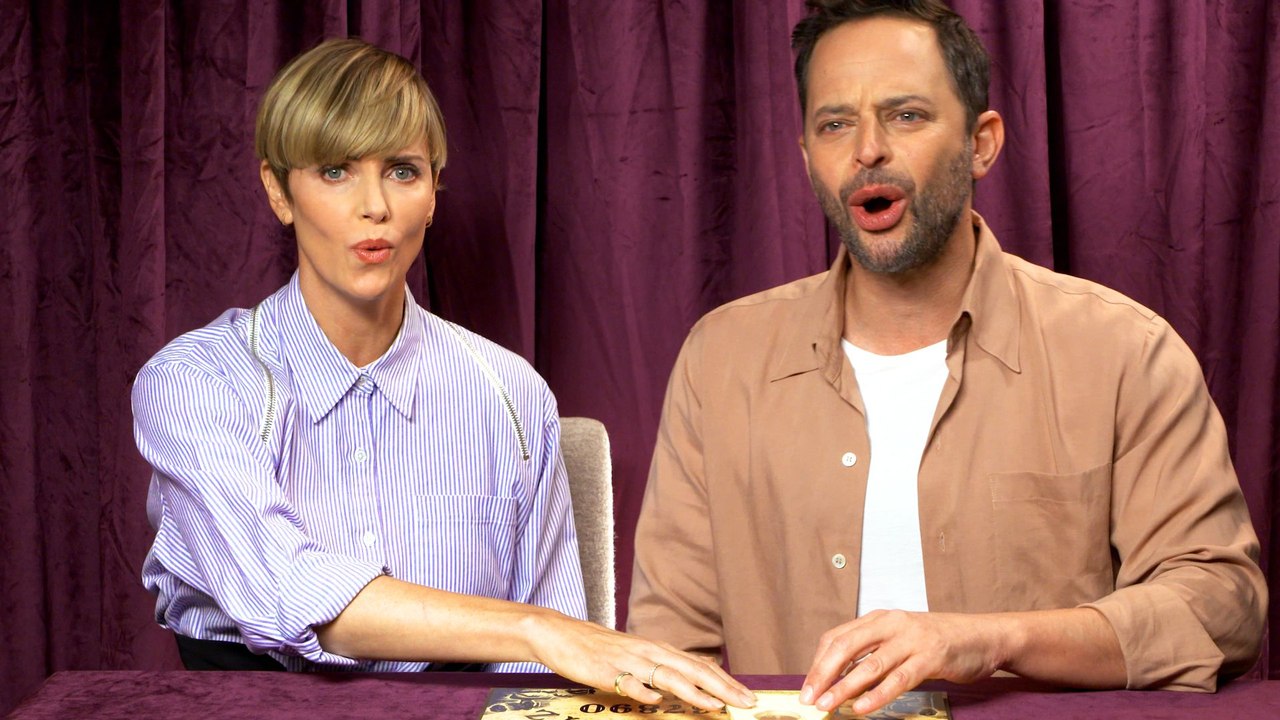 We Scared the Crap Out of Charlize Theron | Celebs Play Ouija Against Their Will