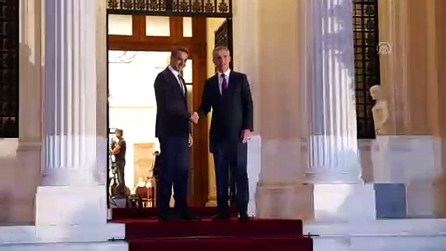 NATO Genel Sekreteri Stoltenberg Yunanistan'da - ATİNA