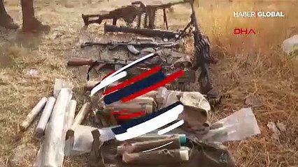 Resulayn'da SMO ile çatışan teröristler silah ve mühimmatlarını bırakarak kaçtı