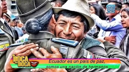 Ecuador un paìs de paz, somos una nación de hermanos