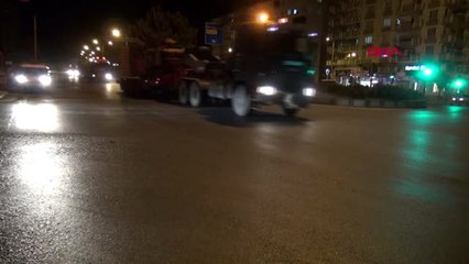 Kilis sevkiyat gece de devam etti