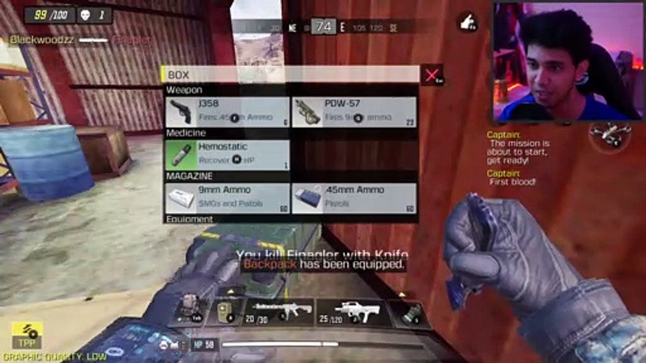 KILLER KNIFE CHALLENGE in Call of Duty Mobile Battle Royale (COD Mobile)