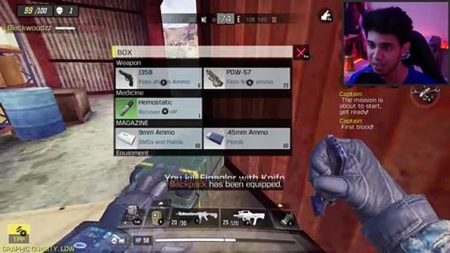 KILLER KNIFE CHALLENGE in Call of Duty Mobile Battle Royale (COD Mobile)