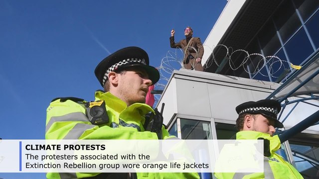 Dozens arrested in New York, London climate protests