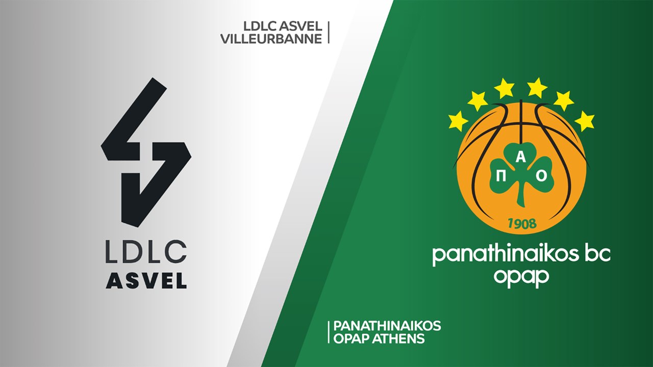 LDLC ASVEL Villeurbanne - Panathinaikos OPAP Athens Highlights | EuroLeague, RS Round 2
