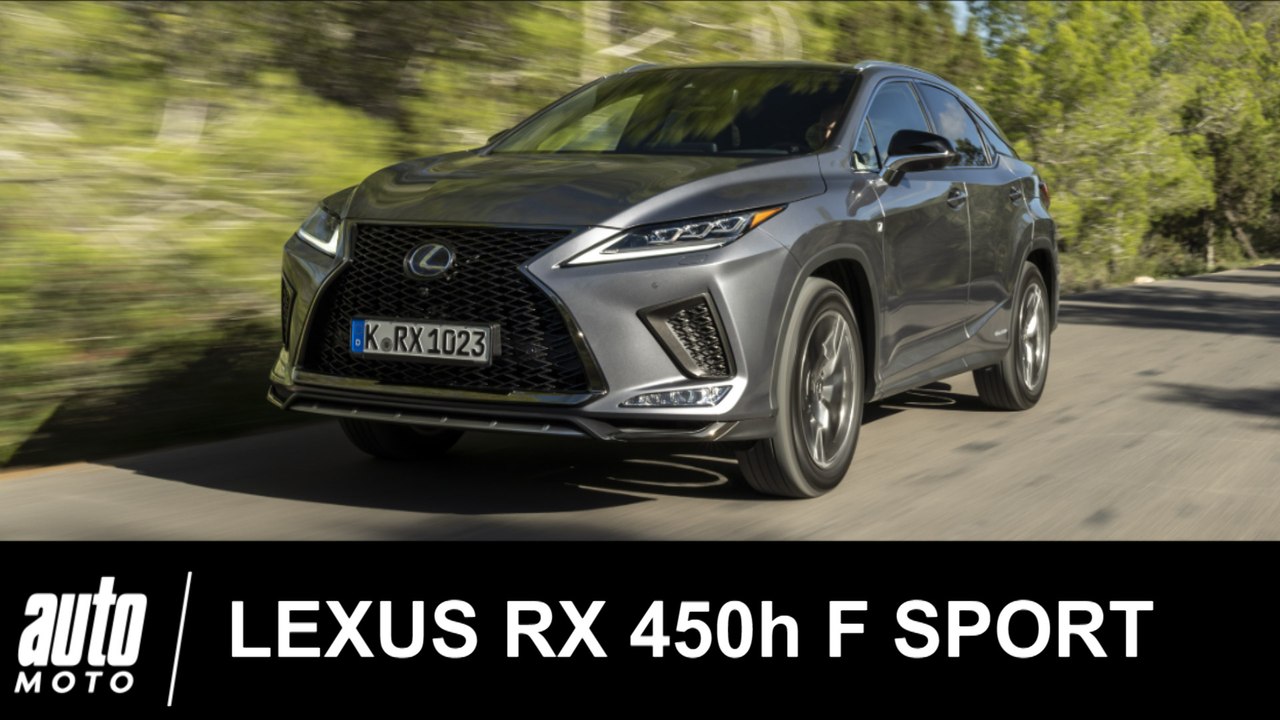LEXUS RX 450h F SPORT 2020 Hybrid 313 ch ESSAI AUTO-MOTO.COM