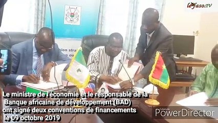 Projet d’aménagement et de valorisation de la plaine de la Léraba  La BAD apporte 21 milliards de F CFA