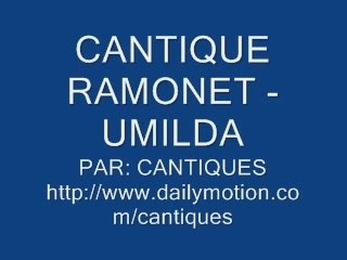 Cantique ramonet - umilda