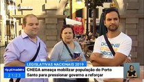 CHEGA ameaça no estatuto político do Porto Santo para pressionar o governo a reforçar os transportes para o Porto Santo