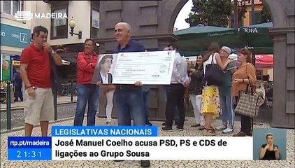 PTP acusa PSD, PS e CDS de terem ligações ao Grupo Sousa