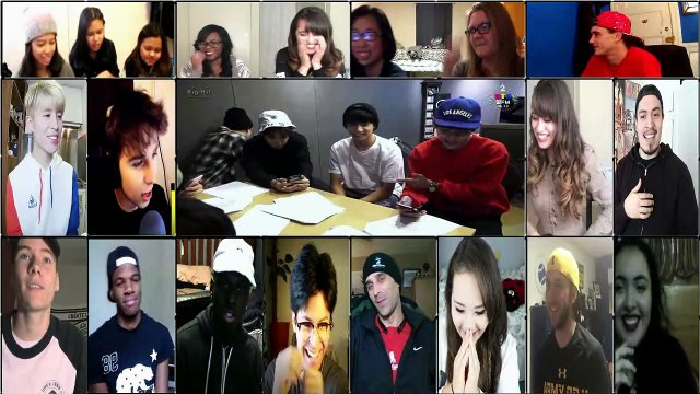 BTS (방탄소년단) I NEED U (Vocal & Rap Line change roles) MEGA Reactions Mashup (16 CHANNEL)