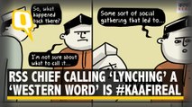 Mohan Bhagwat Calling Lynching a ‘Western Construct’ is #KaafiReal