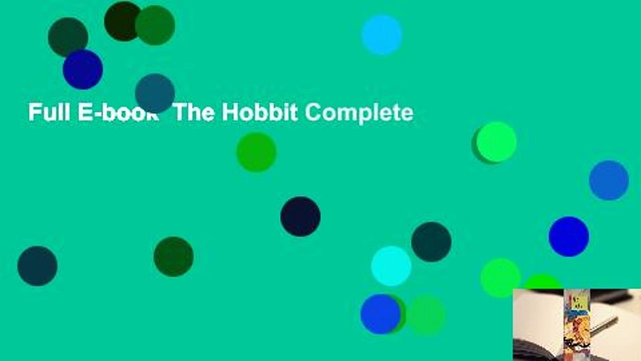 Full E-book  The Hobbit Complete