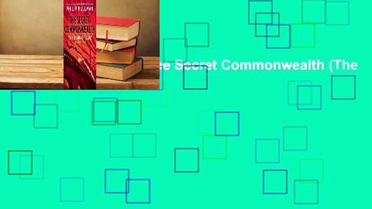 [NEW RELEASES]  The Secret Commonwealth (The Book of Dust, #2)