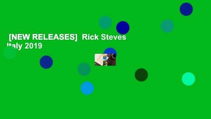 [NEW RELEASES]  Rick Steves Italy 2019