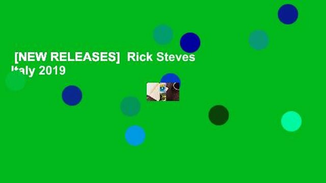 [NEW RELEASES] Rick Steves Italy 2019