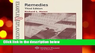 Full version  Examples   Explanations: Remedies, Third Edition  For Online