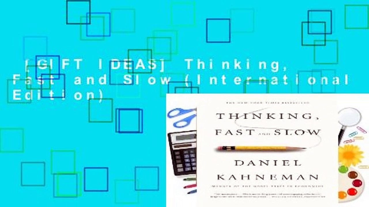 [GIFT IDEAS] Thinking, Fast and Slow (International Edition)