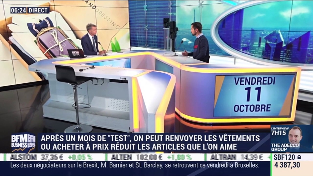 Le Grand Dressing permet aux hommes de recevoir chaque mois, chez soi, de nouveaux vêtements, Maxime Pierre– 11/10