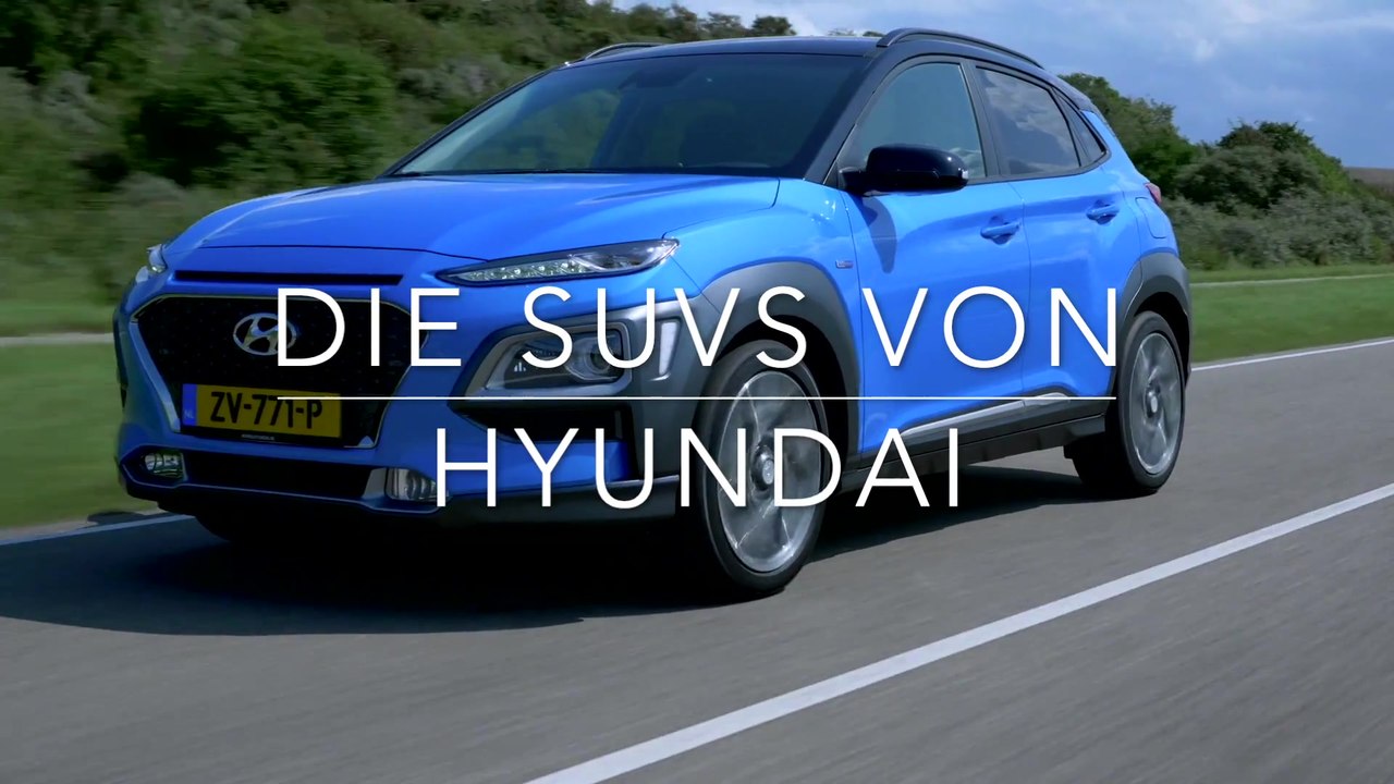 Die SUVs von Hyundai