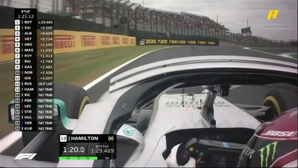 هاميلتون يحتل المركز الثاني في بداية التجارب الثانية خلف بوتاس