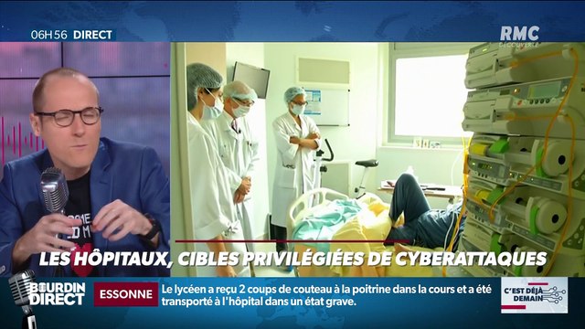 La chronique d'Anthony Morel : les hôpitaux, cibles privilégiées de cyberattaques - 11/10