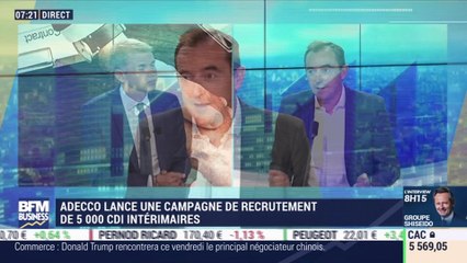 Adecco a signé 30 000 CDI intérimaires, Christophe Catoir - 11/10
