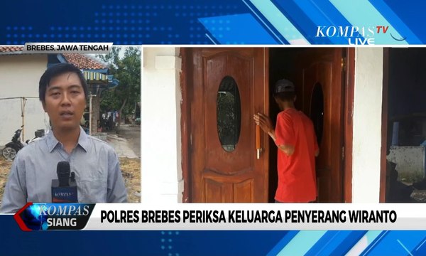 Polres Brebes Periksa Keluarga Penyerang Wiranto