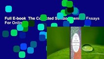 Full E-book  The Collected Schizophrenias: Essays  For Online