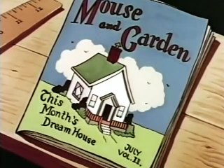 Classic Cartoons - Little Roquefort - "Mouse and Garden"