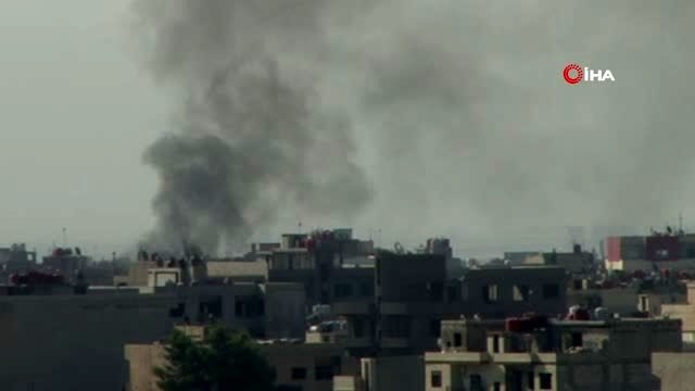 Kamışlı'da silah sesleri ve dumanlar yükseliyor