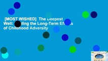 [MOST WISHED]  The Deepest Well: Healing the Long-Term Effects of Childhood Adversity