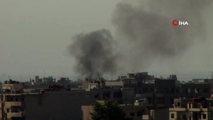 Kamışlı'da silah sesleri ve dumanlar yükseliyor