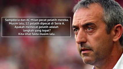 Bongkar pasang pelatih ala Serie A