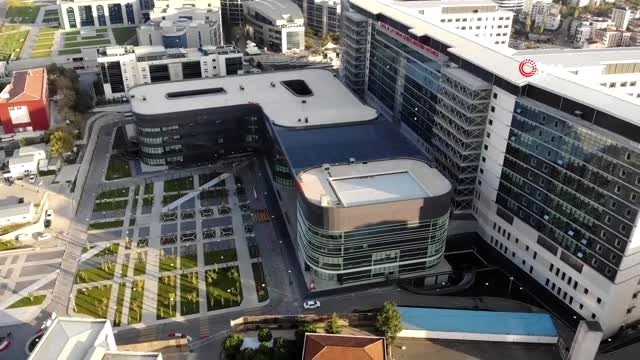 Kartal Dr. Lütfi Kırdar Eğitim ve Araştırma Hastanesi'nin taşınacağı yeni bina havadan görüntülendi
